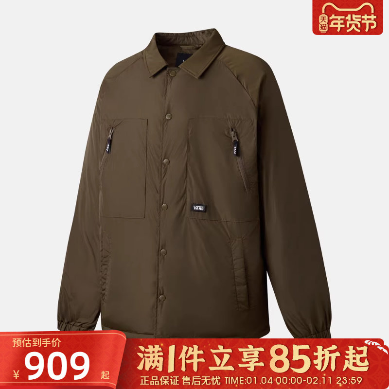 优购VANS范斯男子DOWN COACH JACKET运动休闲羽绒服VN000QR9EMP