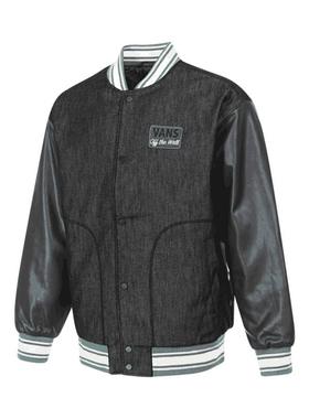 优购VANS范斯男子DENIM LOGO BASEBALL薄运动棉服VN000KC0Q47