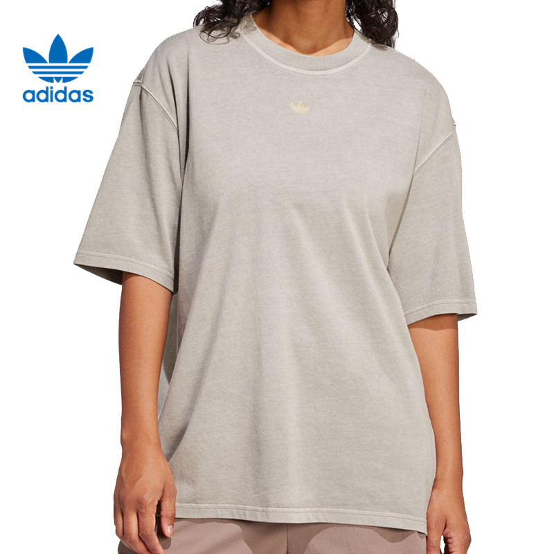 优购adidas阿迪达斯三叶草女子GRAPHICTEE运动休闲短袖T恤JI5730