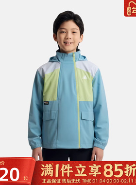 优购adidas阿迪达斯大童JK WV URBAN JKT运动健身夹克外套KG5949