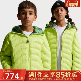 优购NIKE耐克大童运动休闲棉服外套IF1706-736