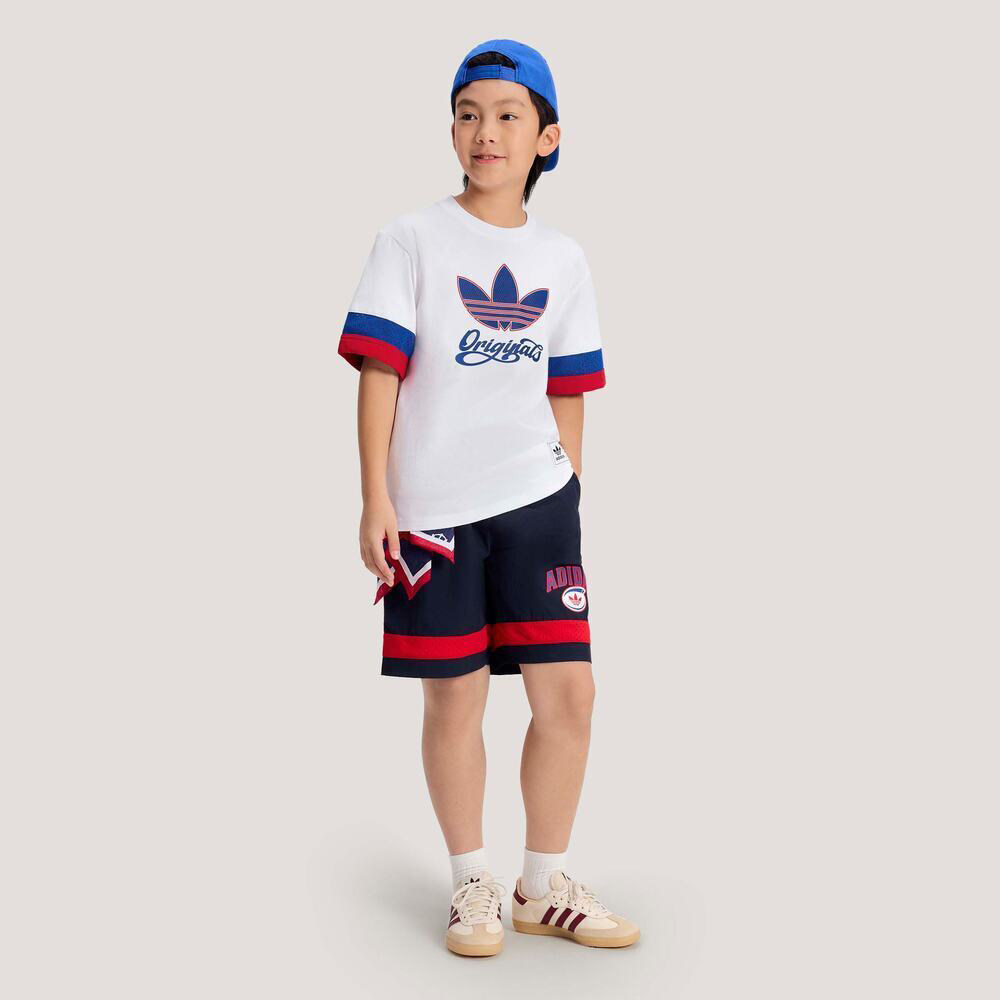 优购adidas阿迪达斯三叶草小童LK BB TS运动休闲短袖套装KG3340