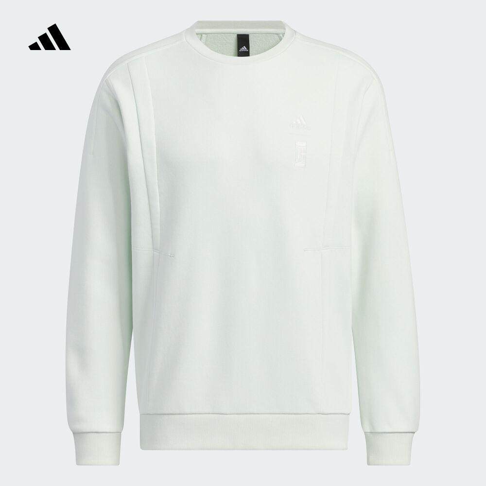 优购adidas阿迪达斯男子卫衣武极系列运动圆领套头衫IX4295