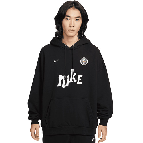 优购NIKE耐克男子运动休闲宽松连帽套头衫卫衣IM9356-010