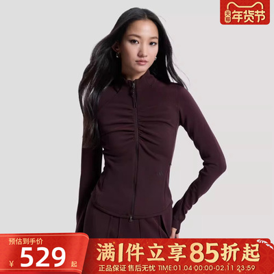 优购adidas阿迪达斯女子GATHER JACKET运动健身夹克外套KU5376