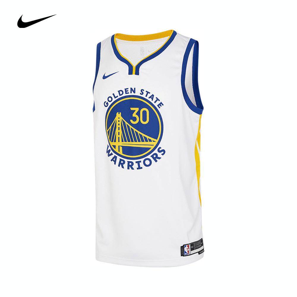 优购nike耐克男子运动背心金州勇士队NBA篮球球衣DN2077-100