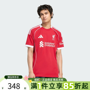 优购adidas阿迪达斯男子上衣LFC H JSY运动休闲短袖T恤JV6423