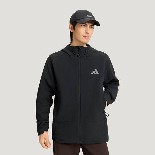 优购adidas阿迪达斯男子运动休闲夹克外套KD9409