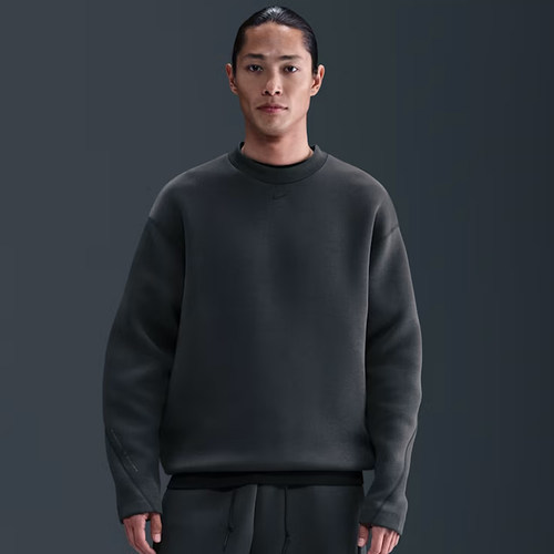 NIKE耐克男子运动休闲针织圆领套头衫卫衣HV6538-060