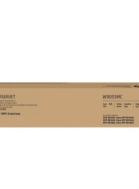 HP W9050-3MC黑彩粉盒 9054/9055硒鼓适用E87640dn 87640z 87650d