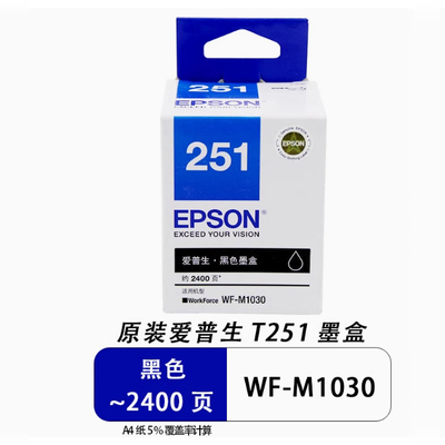 爱普生T251墨盒T251黑色