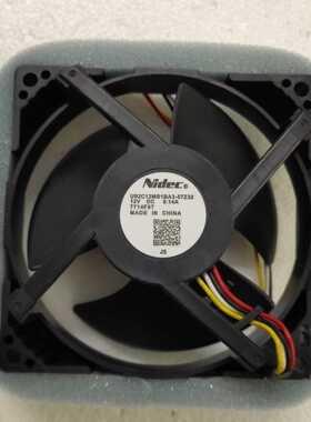原装Nidec U92C12MS1BA3-57Z32 9cm DC12V 0.14A冰箱内置冷冻风扇