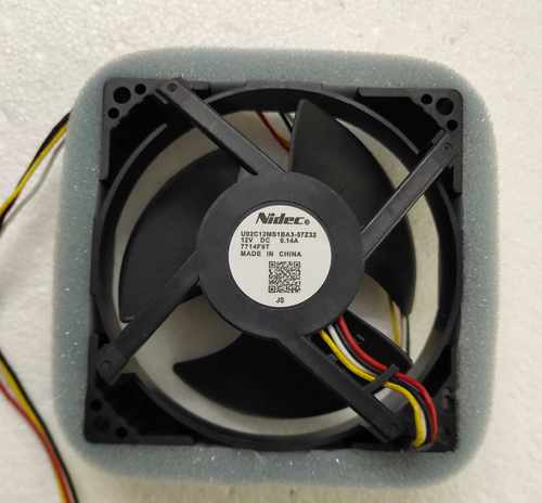 原装Nidec U92C12MS1BA3-57Z32 9cm DC12V 0.14A冰箱内置冷冻风扇