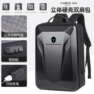 雷神猎刃16寸大容量双肩包雷神911Air星战五代Zero锐龙版 911MR硬壳MT黑武士3电脑旅行背包17.3英寸晖金15.6寸