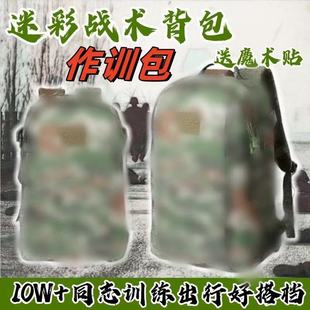 户外P21A新款迷彩背囊突击包野外作训包防水双肩背包大容量登山包