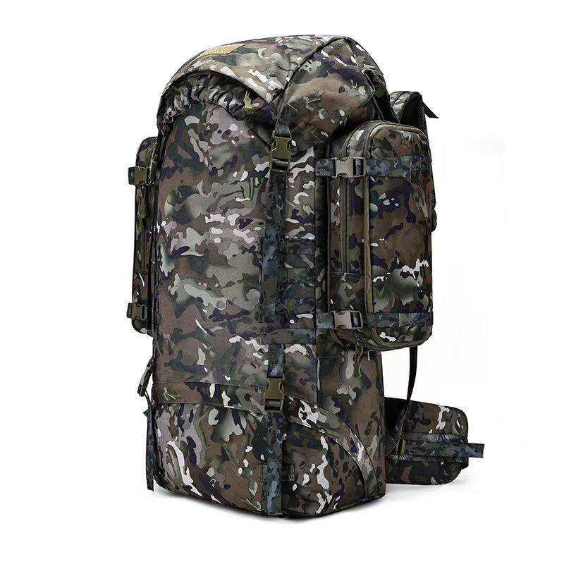 登山户外战术背囊包男女双肩包旅行包大容量旅游电脑包背囊120L包