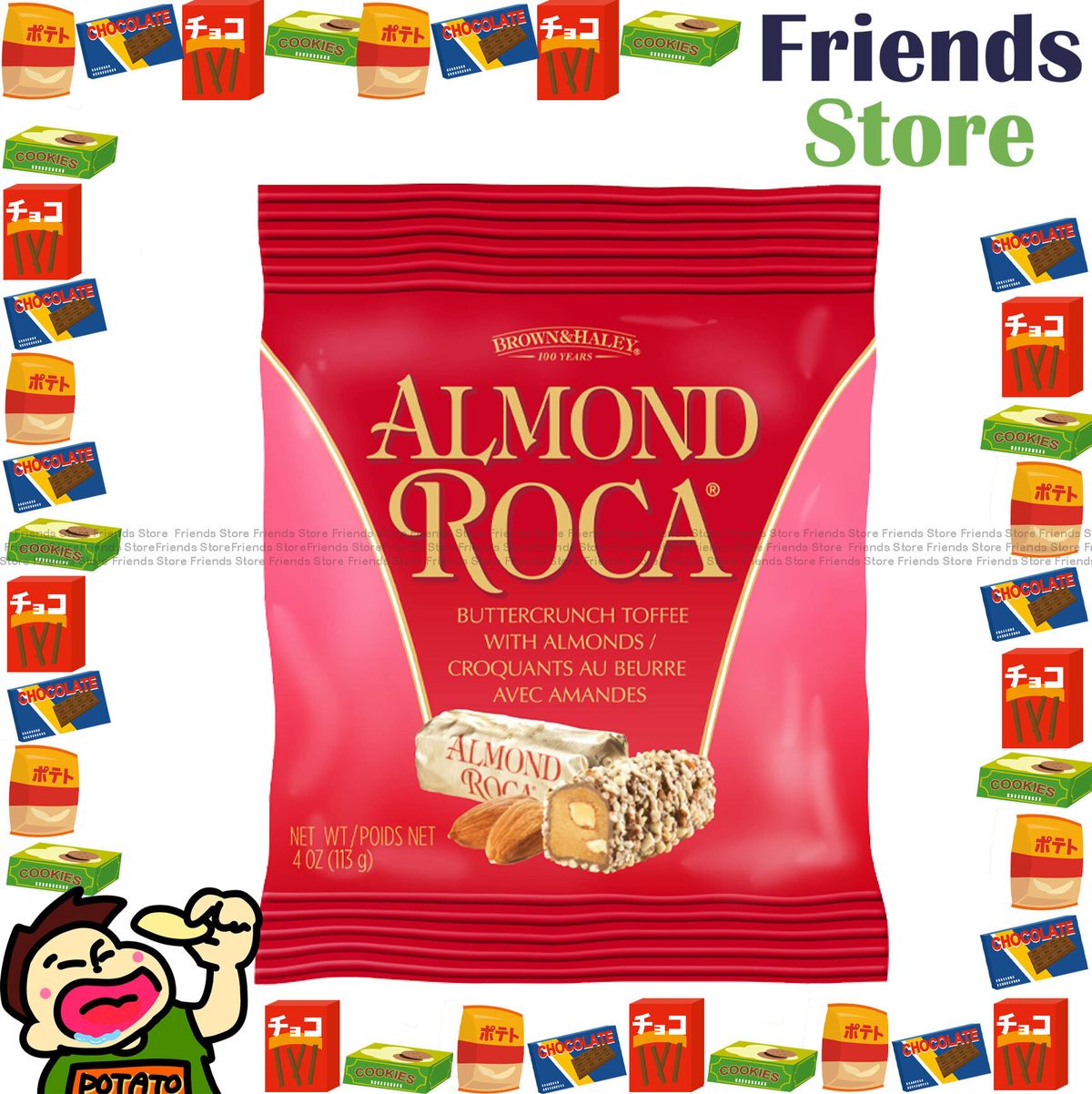 BROWN&HALEY - Almond Roca原味杏仁糖113克香港行货