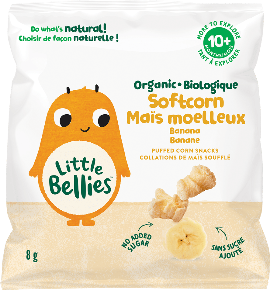Little Bellies 有机香蕉小脆粒8g宝宝10个月+零食健康有机非油炸