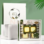 香港网红日本进口抹茶夹心曲奇休闲零食饼干独立装 节日礼盒10枚入