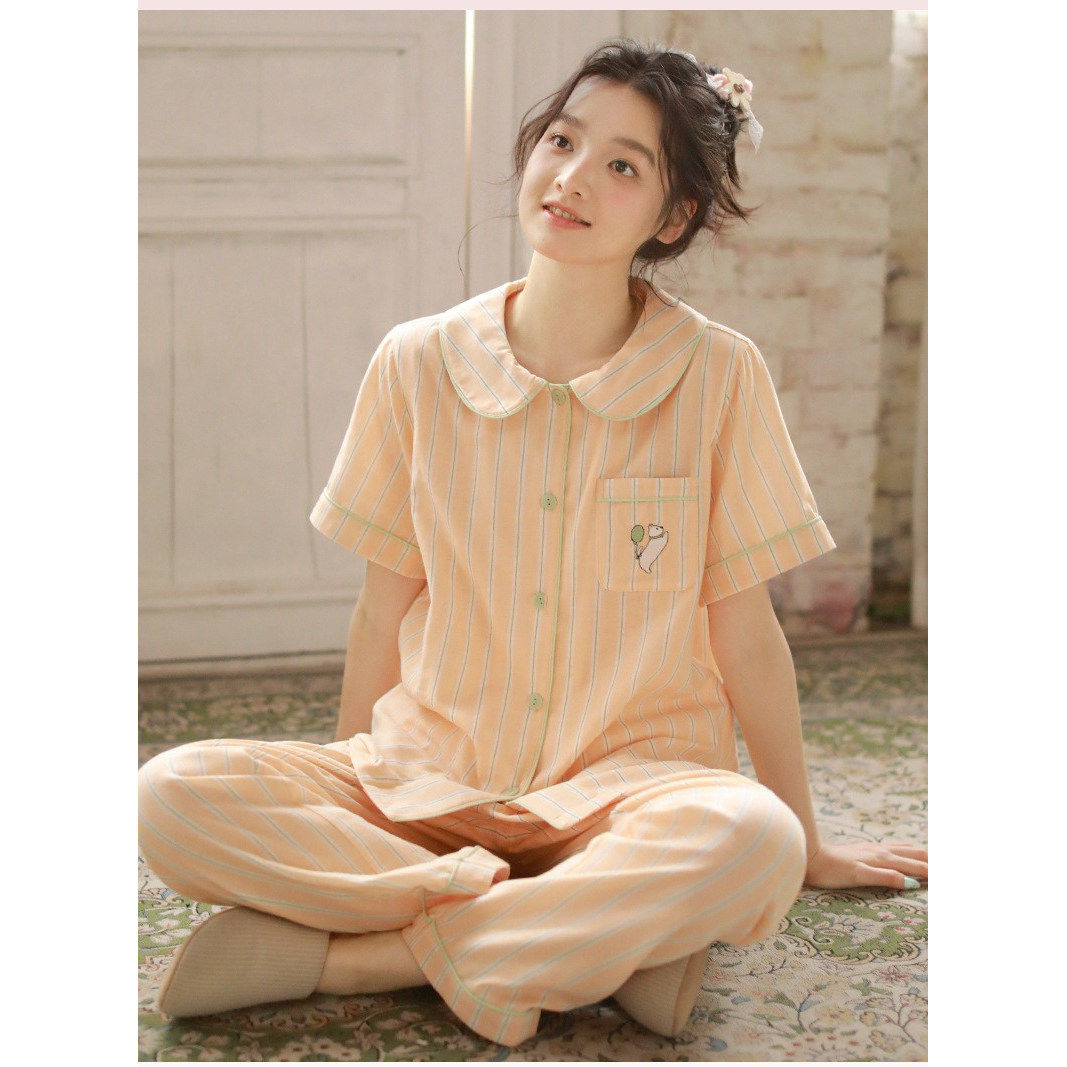 夏装新款女睡衣,舒适透气柔软