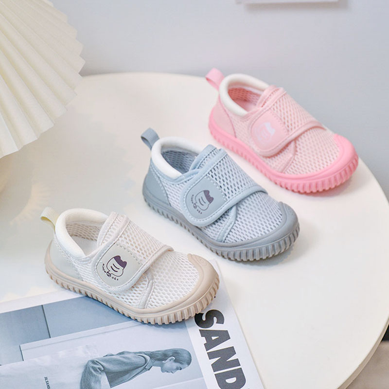 学步鞋透气防滑男女童机能鞋