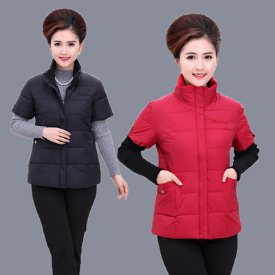 半袖家居马甲保暖背心棉服秋冬装