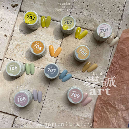 马卡龙系列美甲甲油胶