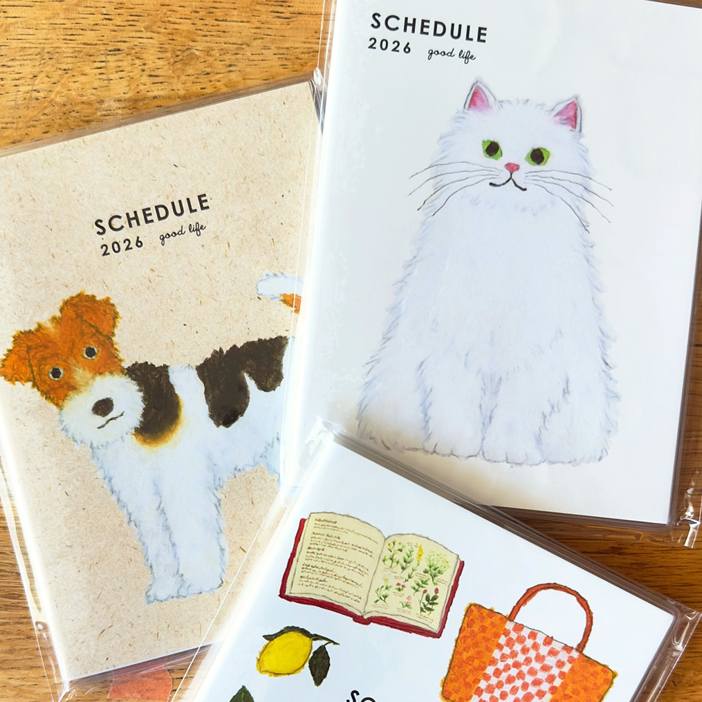 日本进口 Greeting Life米津佑介2026年日程手帐本周月计划记事本