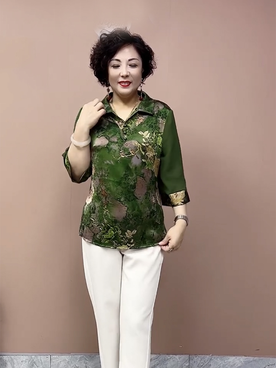 常规纽扣女上女上衣T岁-中