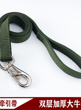 尼龙狗狗牵引绳中型大型犬狗链子金毛马犬德牧遛狗绳子加长牵引带