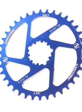 SMLLOW正负齿3MM 直装式一体盘片  32T 34T 36T 38T单盘