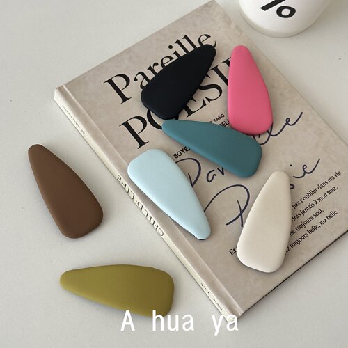 韩版时尚彩色百搭PU皮玫粉色BB夹