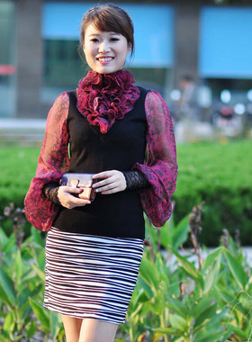 卡伊奴专柜正品J233444魅惑名媛优雅衬衫  特