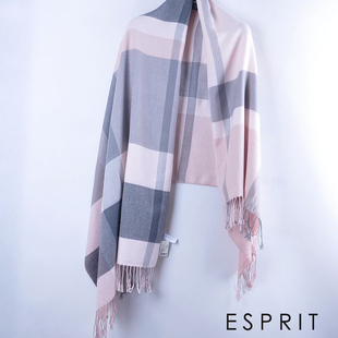 2015秋冬新款ESPRI特男女情侣保暖围巾EDCC国际大牌围巾