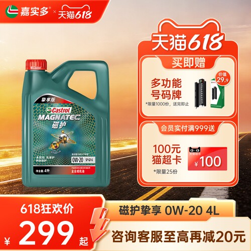 嘉实多磁护挚享SPGF-60W-204L