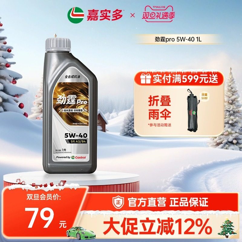 嘉实多劲霆PRO磁护5W40A3/B41L