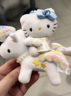 Hellokitty拓麻歌子KT独角兽猫咪卡通挂件女彩虹花仙子系列凯蒂猫