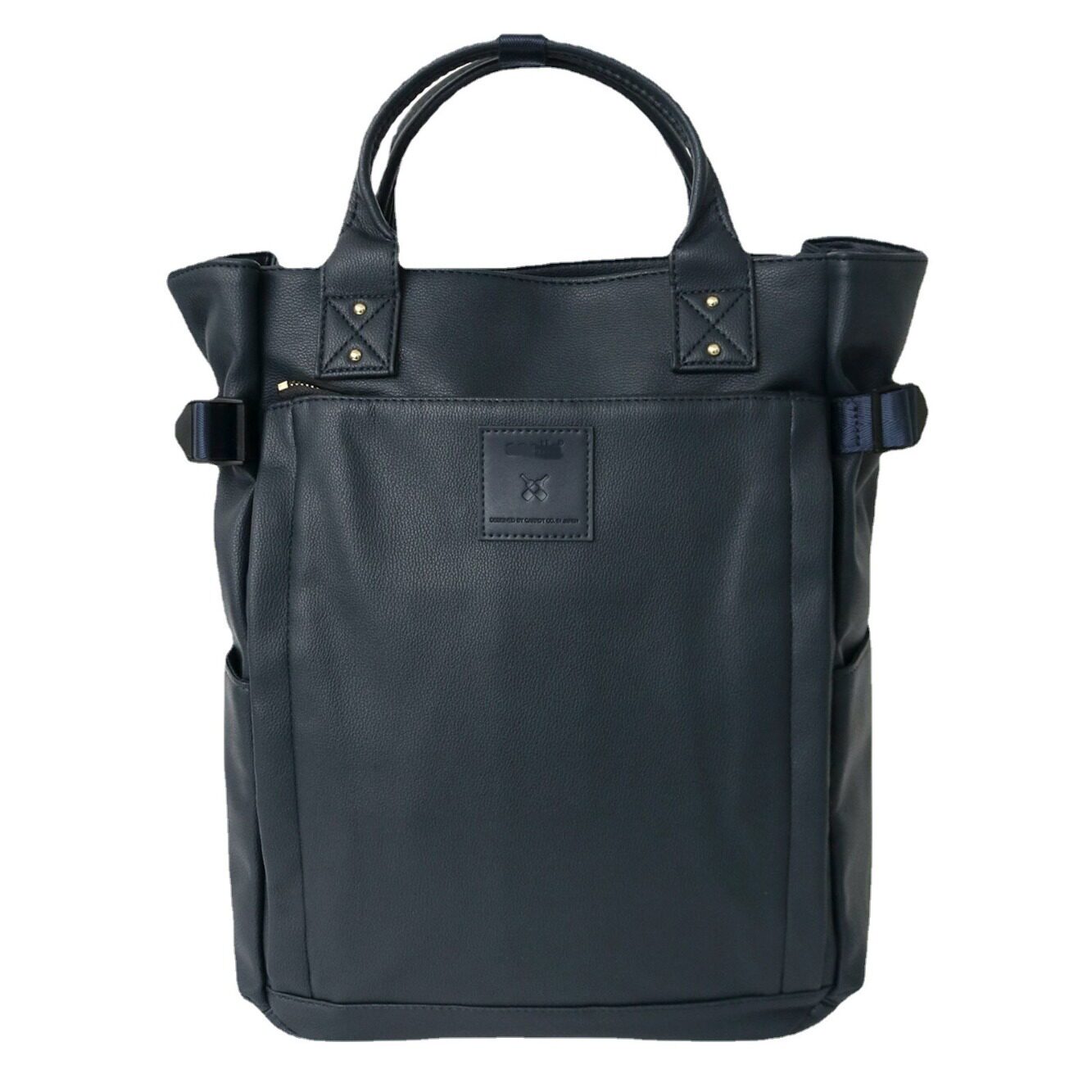 日本乐天双肩包PU皮革商务电脑男包旅行背包bags书包女包backpack