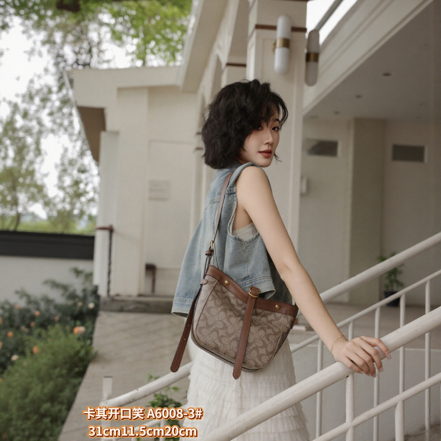 高品质水桶包时尚百搭单肩斜挎包