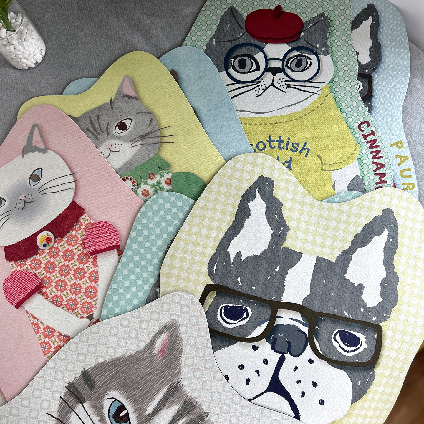 出口日本强吸水地垫脚垫防滑垫厨房浴室车载kusuguru猫咪玄关速干