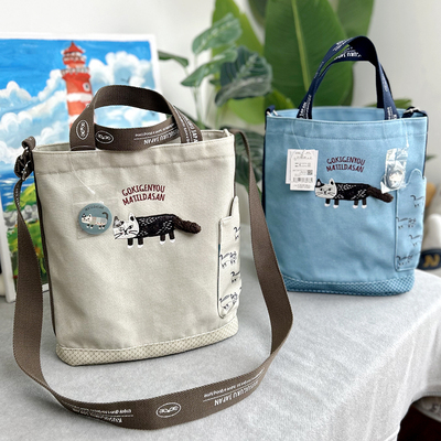 kusuguru托特包日式大容量帆布包