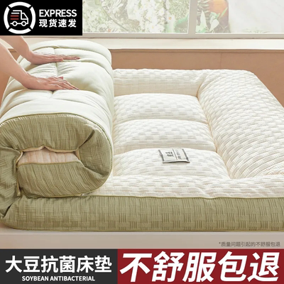 A类加厚抗菌大豆纤维褥子床垫