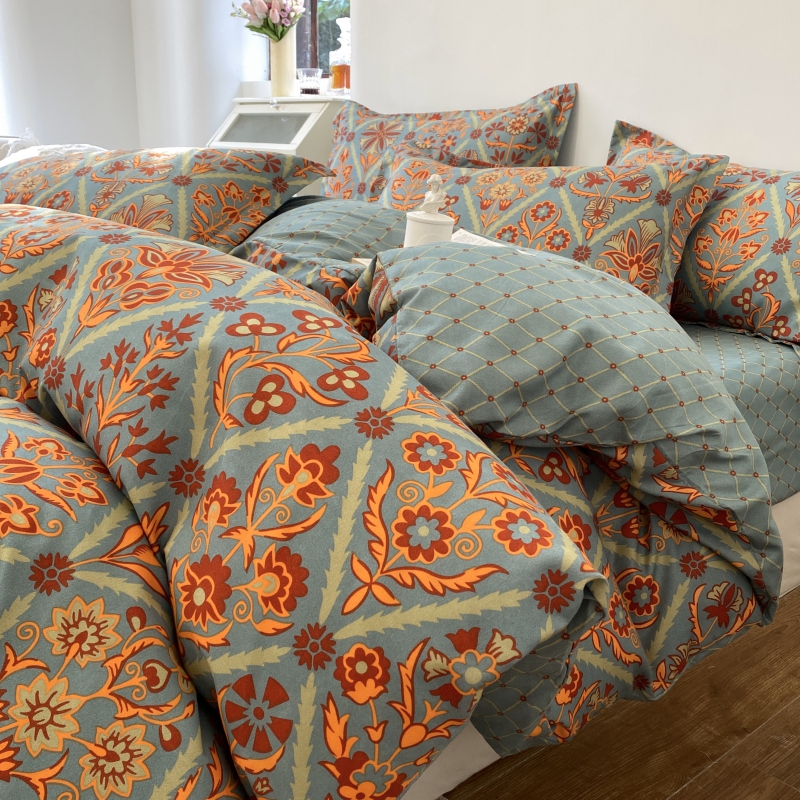 【顺丰速度】生态棉磨毛四件套