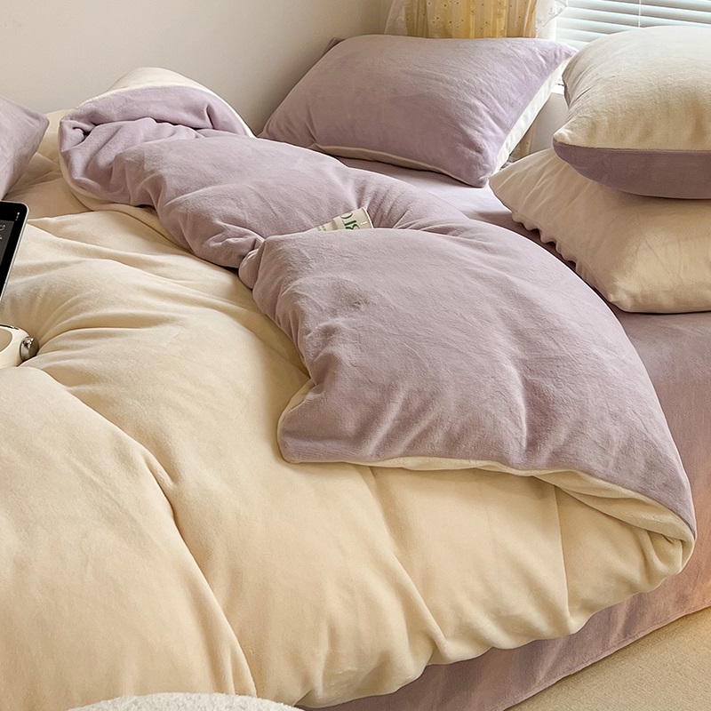 【A类母婴级】牛奶绒被套