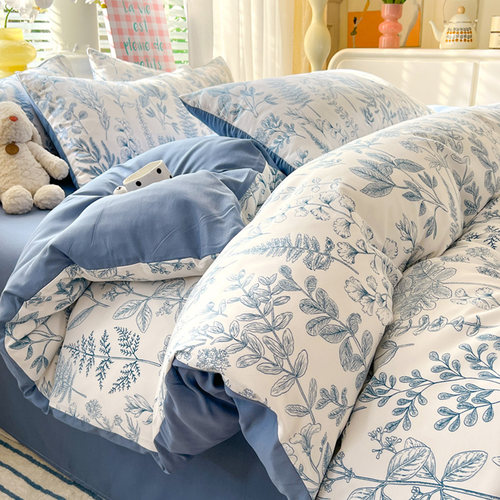 【A级母婴可用】水洗棉四件套