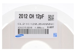 贴片电容 0805 12PF 一盘70元 一盘4000个 可直拍