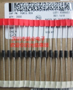 双向TVSE二极管 P6KE6.8CA 原装现货