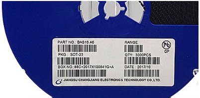 贴片开关二极管 BAS16 SOT23 丝印A6 一盘3000个 一盘53元