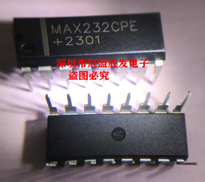RS-232 串口芯片DIP16  MAX232CPE  5个6.88元包邮 拍1件是5个