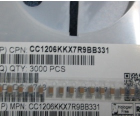1206 331K 1206 330PF 50V 1盘3000个 1盘103元